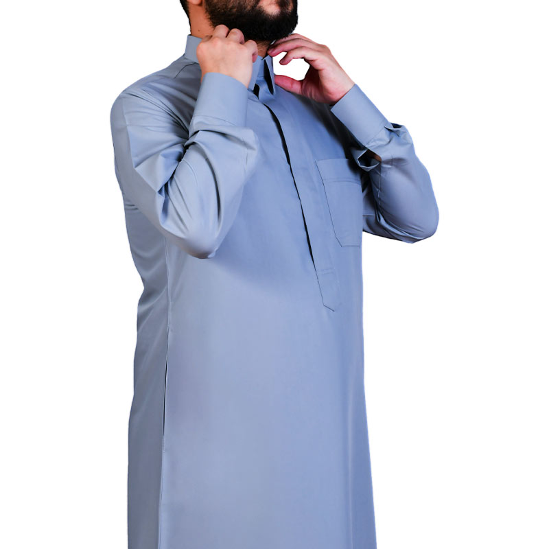 ثوب الدفه سحاب ملون شبابي المقاس 34 - 52